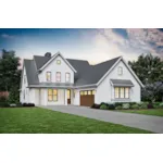 Country House Plan Front of House 011D-0651