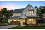 Arts & Crafts House Plan Front of Home - Kincaid Grove Modern Farmhouse 011D-0652 - Search House Plans and More