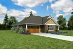 Ranch House Plan Front Photo 02 - Reed Spring Craftsman Home 011D-0665 - Shop House Plans and More