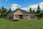Cabin & Cottage House Plan Front Photo 07 - Reed Spring Craftsman Home 011D-0665 - Shop House Plans and More