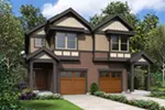 Multi-Family House Plan Front of House 011D-0667