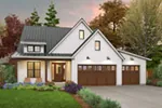 Ranch House Plan Front Photo 01 - Fountain Valley Modern Farmhouse 011D-0674 - Shop House Plans and More