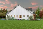 Ranch House Plan Side View Photo 02 - Fountain Valley Modern Farmhouse 011D-0674 - Shop House Plans and More