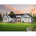 Modern House Plan Front of House 011D-0682