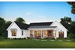Mountain House Plan Rear Photo 01 - 011D-0704 - Shop House Plans and More
