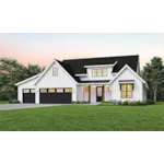 European House Plan Front of Home - 011D-0710 - Shop House Plans and More