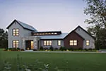Waterfront House Plan Front of Home - 011D-0711 | House Plans and More