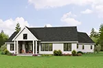 Arts & Crafts House Plan Rear Photo 03 - Kayak Creek Modern Farmhouse 011D-0712 - Search House Plans and More
