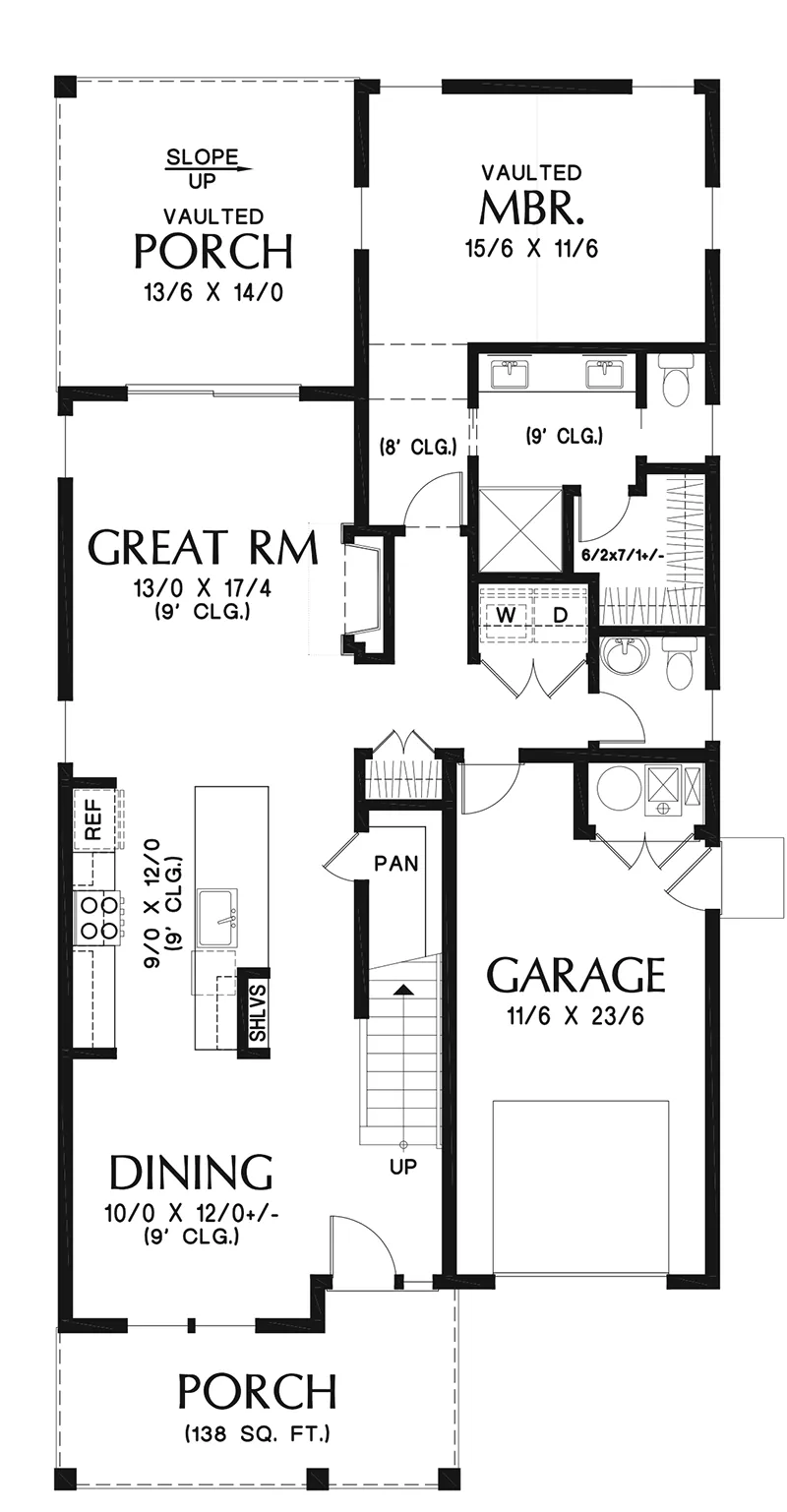 European House Plan First Floor - 011D-0715 - Shop House Plans and More