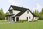 Prairie House Plan Front Photo 03 - 011D-0715 - Shop House Plans and More