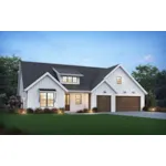 Farmhouse Plan Front of Home - 011D-0737 | House Plans and More