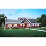 Country House Plan Front of House 011D-0762