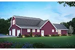 Farmhouse Plan Rear Photo 01 - Barnwell Country Farmhouse 011D-0762 | House Plans and More