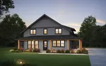 Country House Plan Front of House 011D-0770
