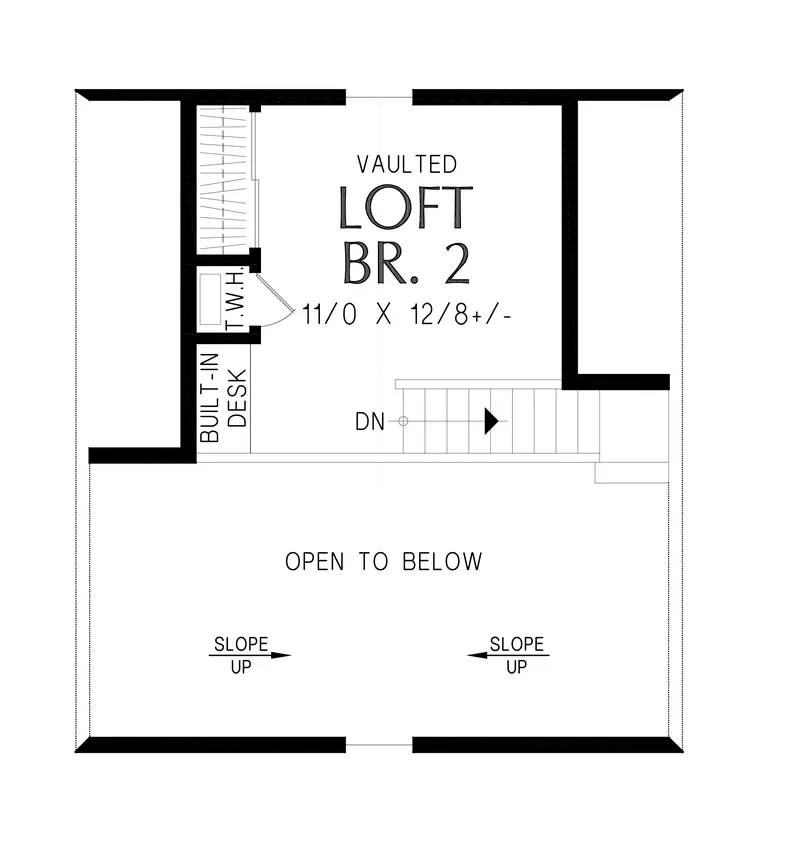 Farmhouse Plan Second Floor - 011D-0813 | House Plans and More