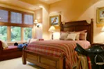 Arts & Crafts House Plan Bedroom Photo 01 - Cliffwood Trail Lodge Home 011S-0001 - Search House Plans and More