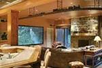 Mountain House Plan Media Room Photo 01 - Cliffwood Trail Lodge Home 011S-0001 - Search House Plans and More