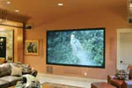 Vacation House Plan Theater Room Photo 02 - Cliffwood Trail Lodge Home 011S-0001 - Search House Plans and More