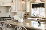 Neoclassical House Plan Kitchen Photo 04 - Castlton European Grandeur Home 011S-0002 - Search House Plans and More
