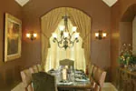 Luxury House Plan Dining Room Photo 01 - Champlain Luxury Home 011S-0004 - Search House Plans and More