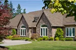 Rustic House Plan Front Photo 03 - Champlain Luxury Home 011S-0004 - Search House Plans and More