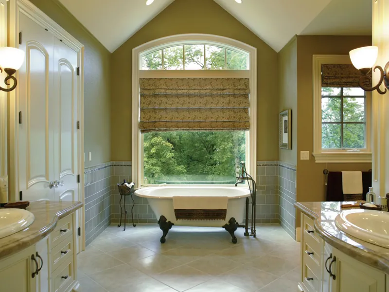 Luxury House Plan Master Bathroom Photo 01 - Champlain Luxury Home 011S-0004 - Search House Plans and More
