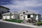 Ranch House Plan Front Photo 02 - Clarita Manor Luxury Home 011S-0006 - Search House Plans and More