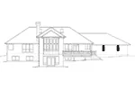 Luxury House Plan Rear Elevation - Otwell Trail Luxury Home 011S-0007 - Shop House Plans and More