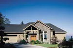 Craftsman House Plan Front Photo 01 - Grass Valley Manor Luxury Home 011S-0008 - Search House Plans and More