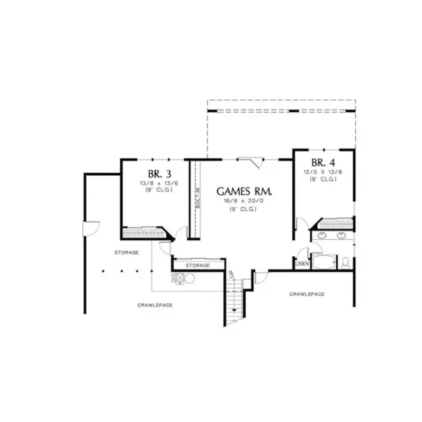 Florida House Plan Second Floor - Featherstone Manor Luxury Home 011S-0010 - Search House Plans and More