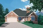 Luxury House Plan Front Image - Canyoncove Luxury Home 011S-0014 - Search House Plans and More