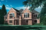 Ranch House Plan Color Image of House - Canyoncove Luxury Home 011S-0014 - Search House Plans and More