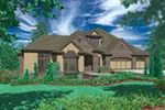 Luxury House Plan Front Image - Hamptonview Luxury Home 011S-0015 - Search House Plans and More