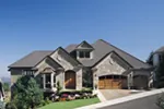 Luxury House Plan Front of Home - Hamptonview Luxury Home 011S-0015 - Search House Plans and More