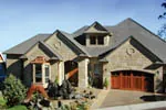 Ranch House Plan Front Photo 01 - Hamptonview Luxury Home 011S-0015 - Search House Plans and More