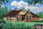 Luxury House Plan Front Image - Vineda Country French Home 011S-0016 - Shop House Plans and More