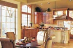 Country French House Plan Kitchen Photo 01 - Vineda Country French Home 011S-0016 - Shop House Plans and More