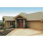 Lake House Plan Front of Home - Juntara Craftsman Shingle Home 011S-0017 - Search House Plans and More