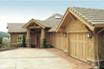 Rustic House Plan Garage Photo - Juntara Craftsman Shingle Home 011S-0017 - Search House Plans and More
