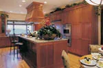 Shingle House Plan Kitchen Photo 01 - Juntara Craftsman Shingle Home 011S-0017 - Search House Plans and More