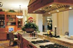 Rustic House Plan Kitchen Photo 02 - Juntara Craftsman Shingle Home 011S-0017 - Search House Plans and More