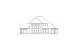 Country House Plan Rear Elevation - Stewart Point Luxury Home 011S-0032 - Shop House Plans and More