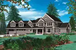 Craftsman House Plan Front Image - Savoy Hill Arts & Crafts Home 011S-0034 - Shop House Plans and More