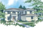 Luxury House Plan Front Image - Vreeland Luxury Home 011S-0035 - Shop House Plans and More
