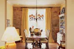 Country French House Plan Dining Room Photo 01 - Antoine Bay Luxury Home 011S-0036 - Search House Plans and More