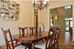 Country French House Plan Dining Room Photo 04 - Antoine Bay Luxury Home 011S-0036 - Search House Plans and More
