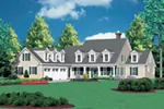 Cape Cod & New England House Plan Front Image - Saltspring Luxury Home 011S-0041 - Shop House Plans and More