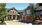 Craftsman House Plan Front Photo 02 - Glacierview Craftsman Home 011S-0043 - Search House Plans and More
