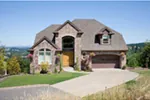 European House Plan Front Photo 03 - Sloan Luxury European Home 011S-0046 - Shop House Plans and More