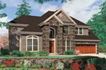 Traditional House Plan Front of Home - Bonifay Place Traditional Home 011S-0047 - Shop House Plans and More